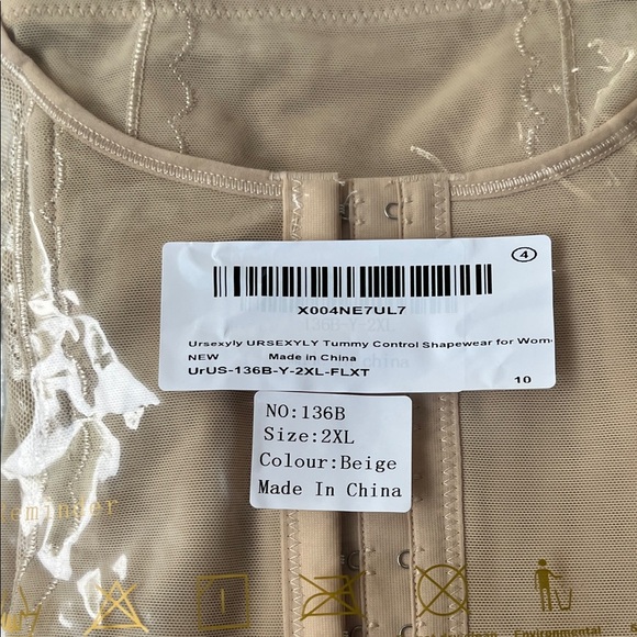 URSEXYLY Tummy Control Shapewear for Women  New Sizes 2XL - Picture 9 of 12
